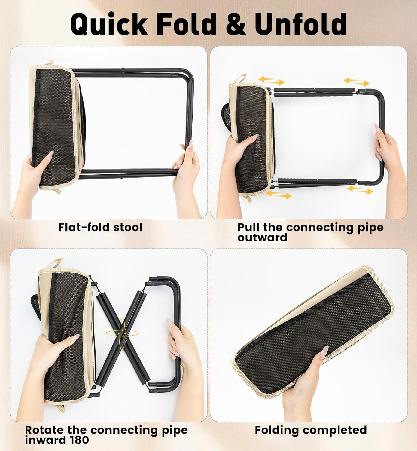 Premium portable stool