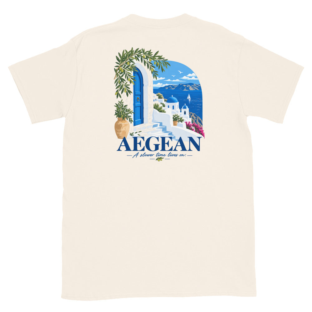 Aegean Doorway, Aegean Blue collection