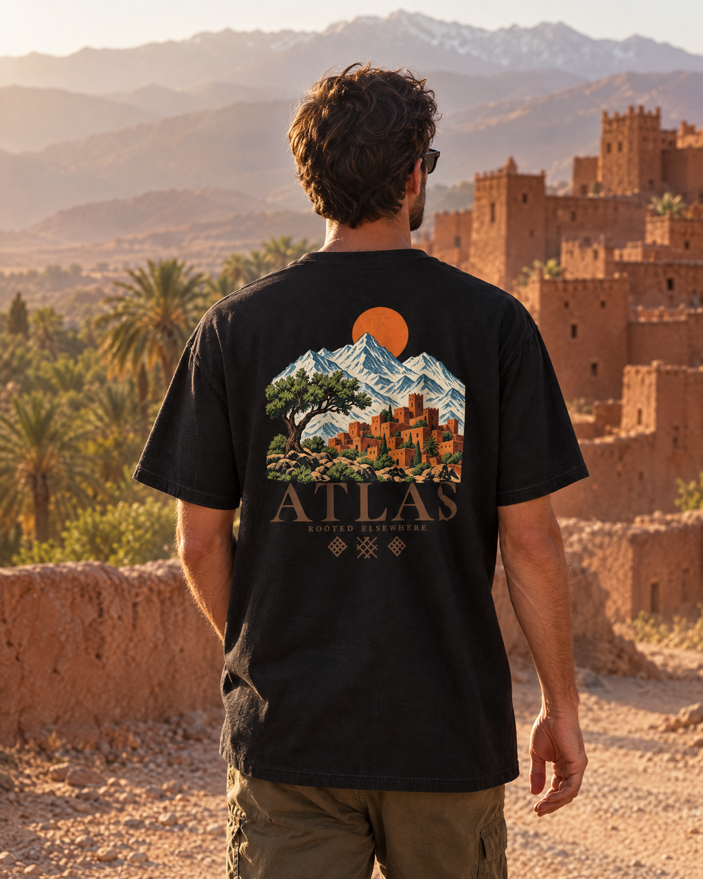 Rooted Elsewhere worn, Atlas collection
