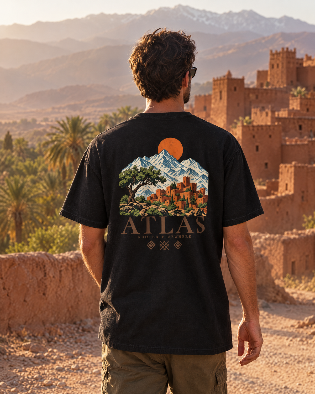 Rooted Elsewhere worn, Atlas collection