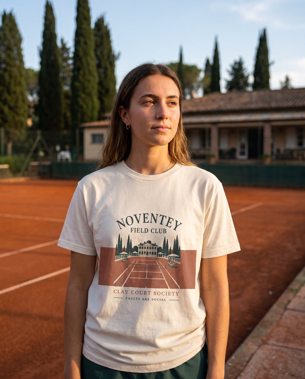 Clay Court Society worn