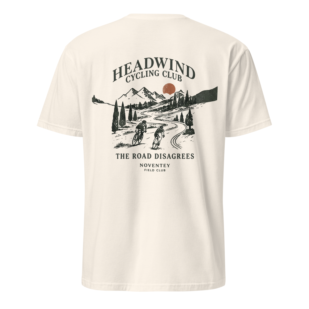 Headwind Cycling Club, back view
