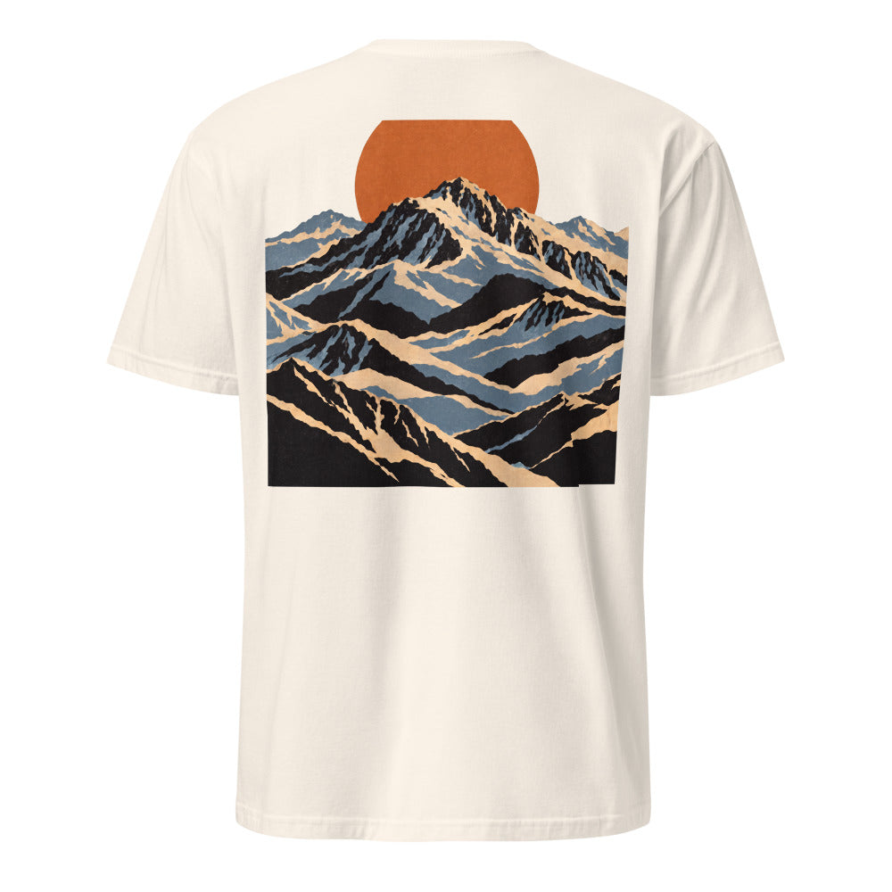 Mountain Lines, back view