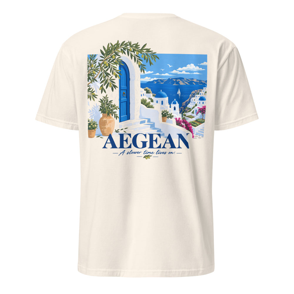Aegean Doorway, back view