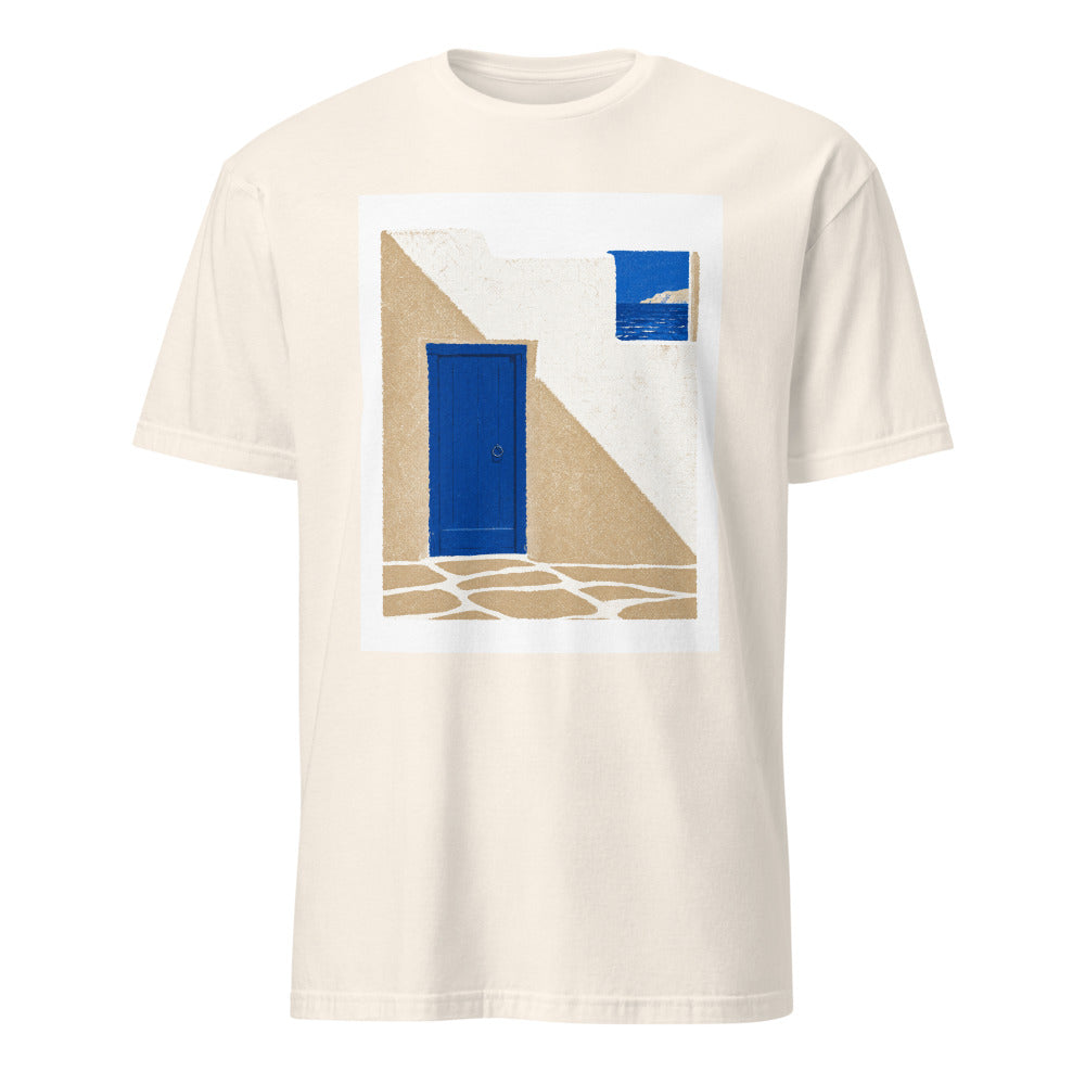 Blue Door, front view